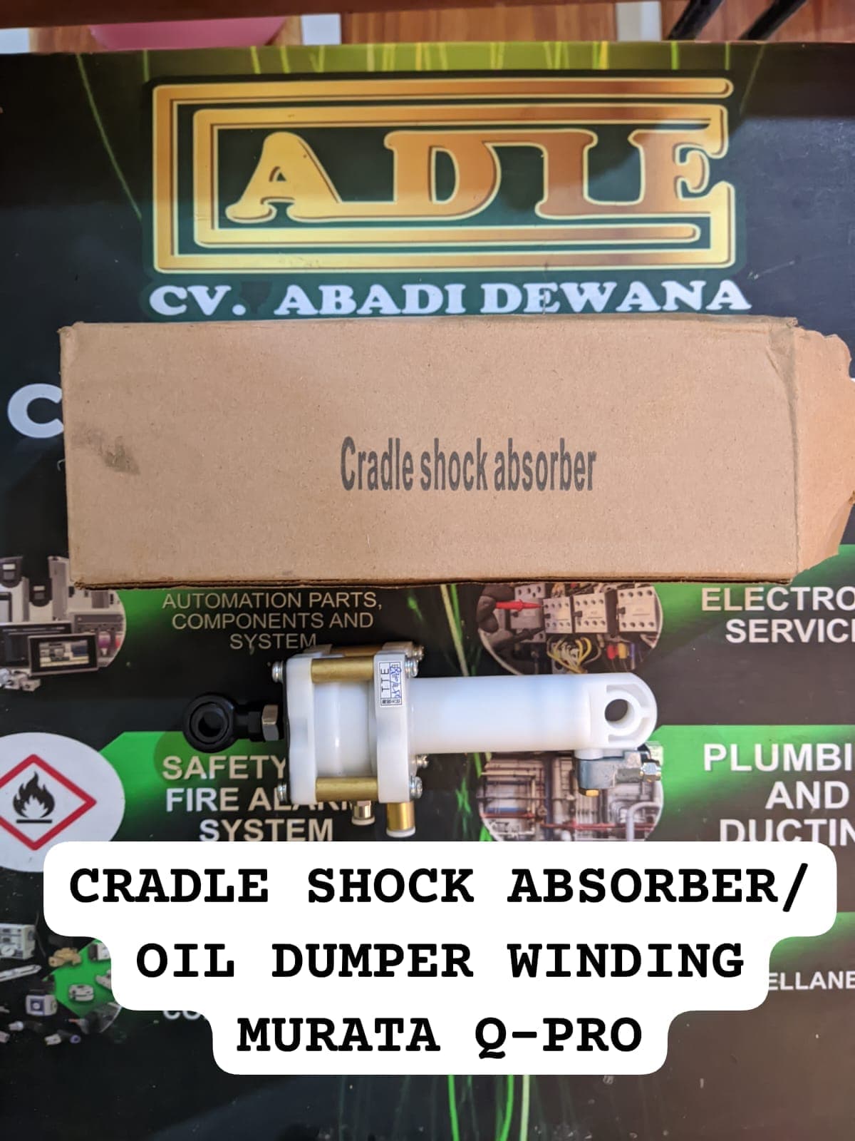CRADLE SHOCK ABSORBER/OIL DUMPER WINDING MURATA Q-PRO - Suku Cadang Textile -