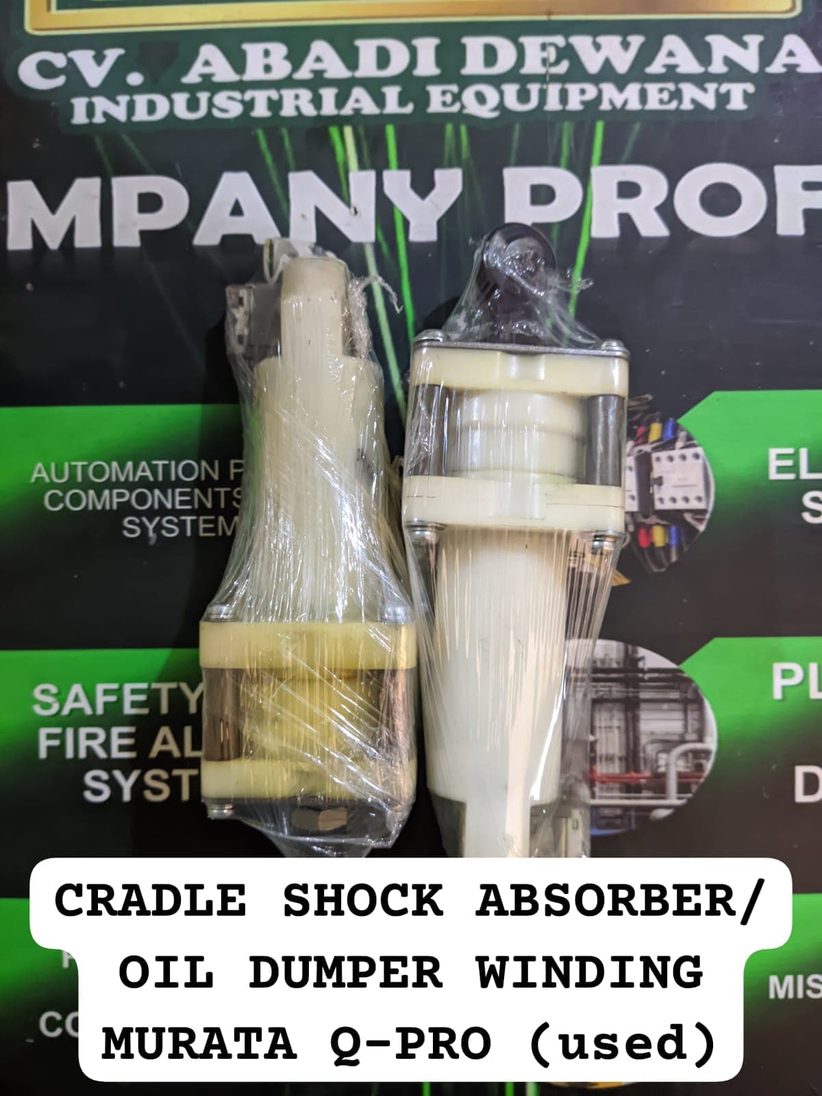 CRADLE SHOCK ABSORBER/OIL DUMPER WINDING MURATA Q-PRO USED - Suku Cadang Textile MURATA